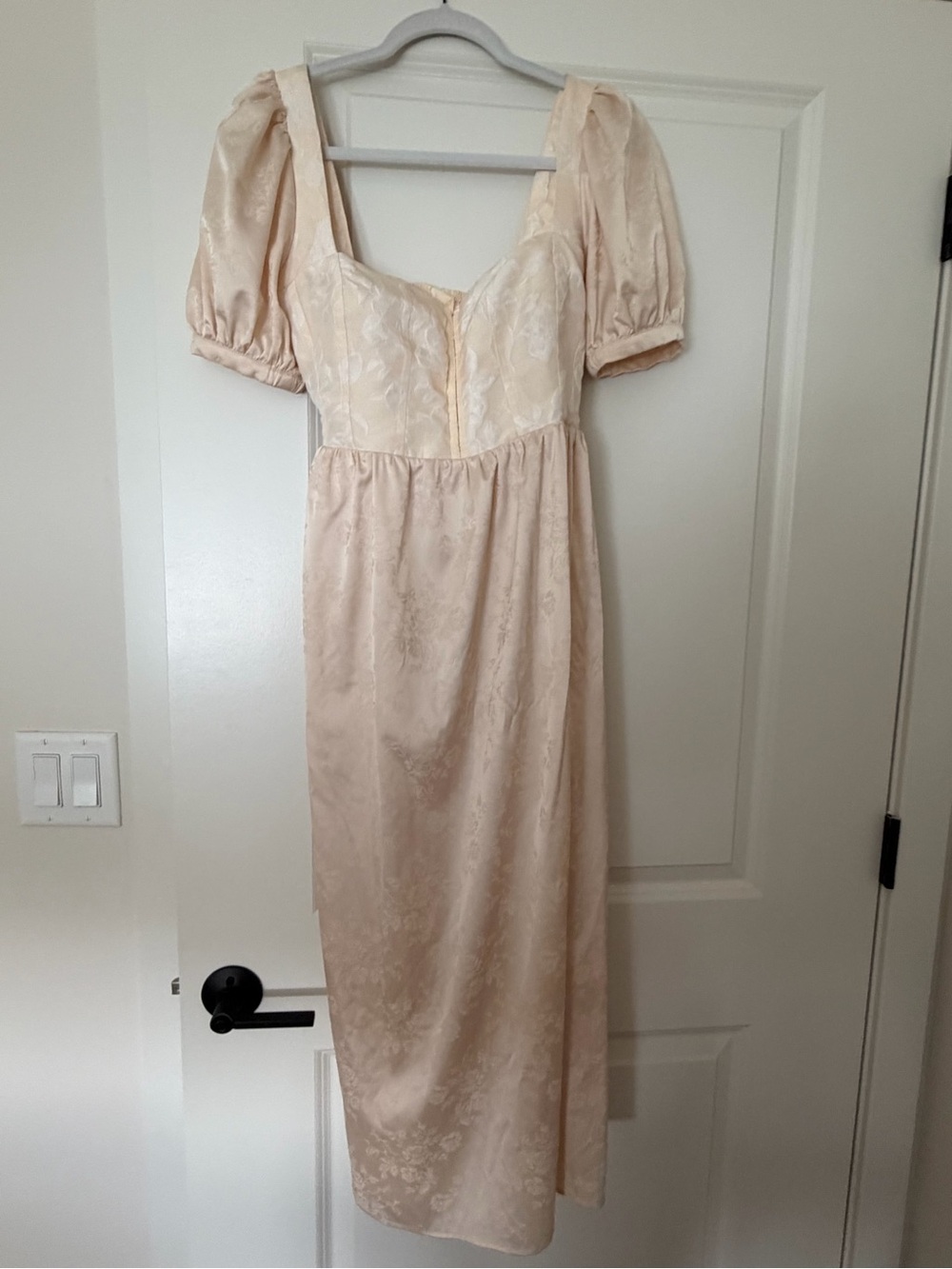 For Love And Lemons Darby jacquard midi dress size small $130